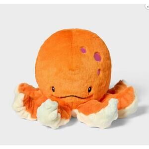 Gigglescape Octopus Plush Stuffed Animal Toy 6" NEW Collectible Orange